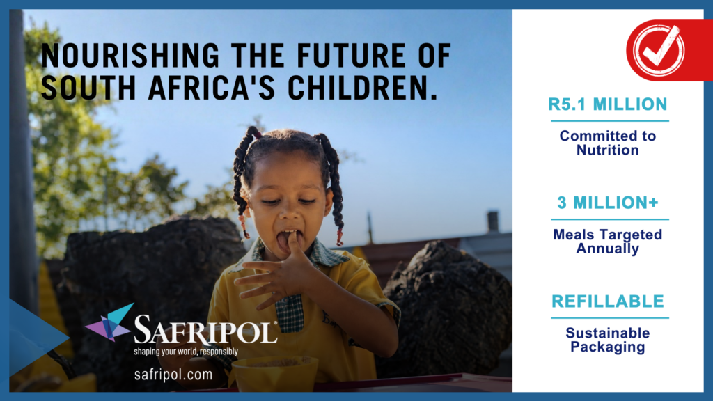 At Safripol, we believe every child deserves the best start in life, which means access to adequate nutrition to ensure healthy growth and cognitive development.